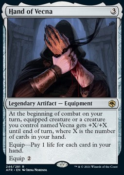 Hand of Vecna AFR-246 Rare Near Mint Englisch