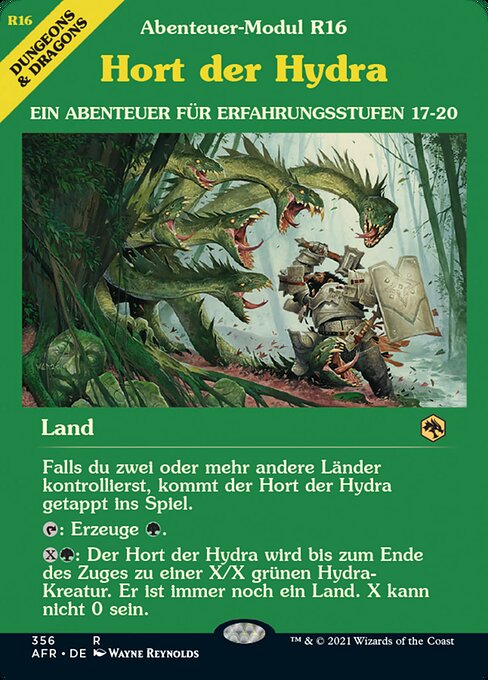 Hort der Hydra XAFR-356 Rare Excellent Deutsch