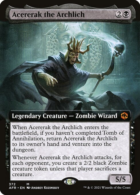 Acererak the Archlich XAFR-372 Mythic Near Mint Englisch