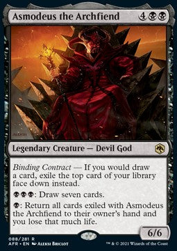 Asmodeus der Erzunhold AFR-88 Rare Excellent Deutsch Foil