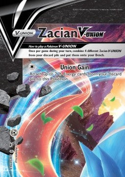 Zacian V-UNION SWSH-163 Promo Excellent Deutsch