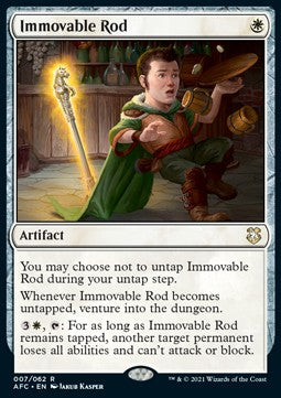 Immovable Rod AFC-7 Rare Near Mint Englisch