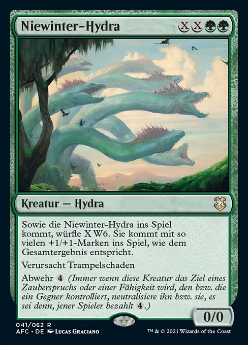 Niewinter-Hydra AFC-41 Rare Excellent Deutsch