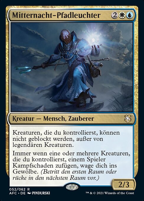 Mitternacht-Pfadleuchter AFC-52 Rare Near Mint Deutsch