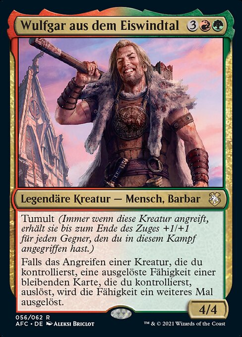 Wulfgar aus dem Eiswindtal AFC-56 Rare Excellent Deutsch