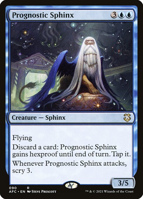 Prognostic Sphinx AFC-90 Rare Near Mint Englisch