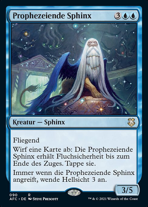 Prophezeiende Sphinx AFC-90 Rare Excellent Deutsch