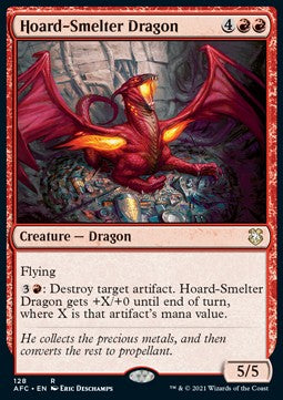 Hoard-Smelter Dragon AFC-128 Rare Light Played Englisch