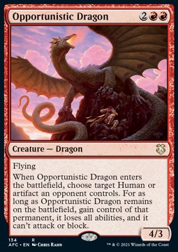 Opportunistic Dragon AFC-134 Rare Good Englisch