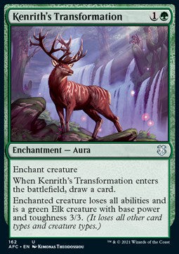 Kenriths Verwandlung AFC-162 Uncommon Near Mint Deutsch