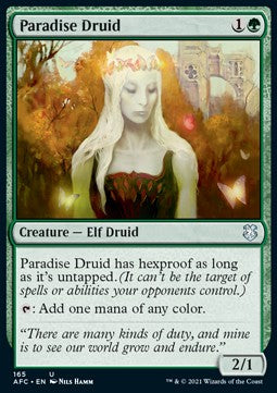 Paradiesdruidin AFC-165 Uncommon Near Mint Deutsch