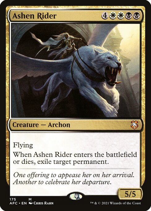 Ashen Rider AFC-175 Mythic Near Mint Englisch