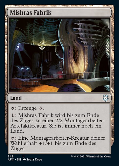 Mishras Fabrik AFC-248 Uncommon Near Mint Deutsch