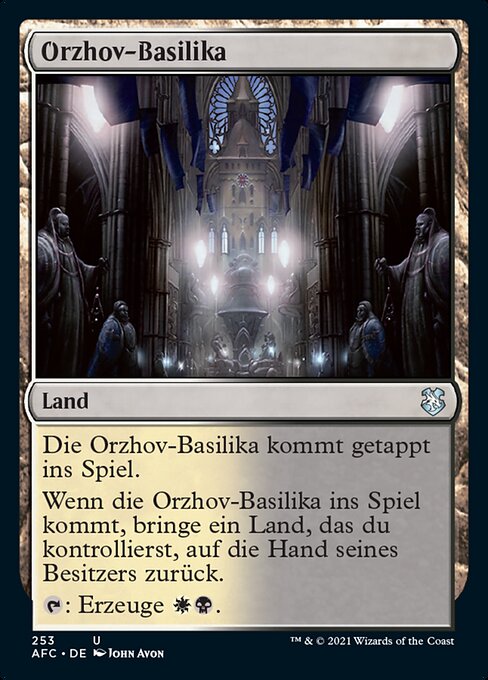 Orzhov-Basilika AFC-253 Uncommon Near Mint Deutsch