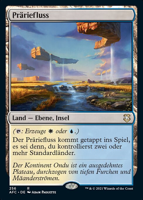 Präriefluss AFC-256 Rare Near Mint Deutsch