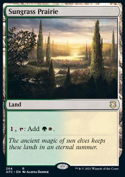 Sonnengras-Prärie AFC-264 Rare Near Mint Deutsch