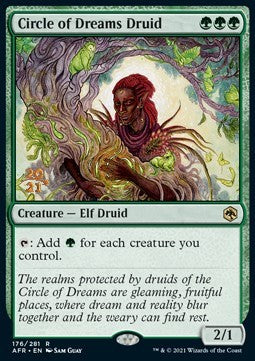 Druide des Zirkels der Träume (V.1) PAFR-176 Rare Excellent Englisch Foil