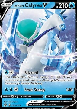 Ice Rider Calyrex V SWSH-130 Promo Near Mint Englisch