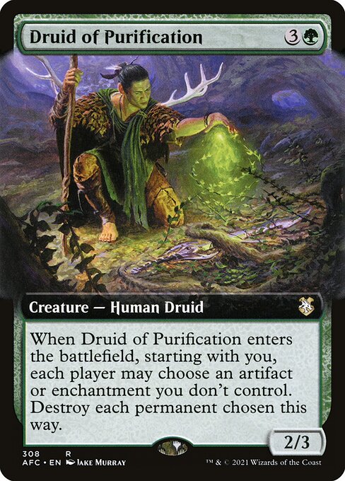 Druide der Reinigung XAFC-308 Rare Near Mint Englisch