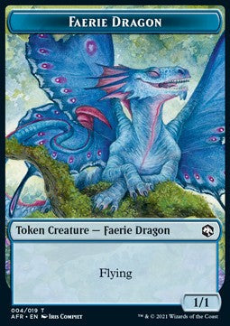 Faerie Dragon Token (U 1/1) // Devil Token (R 1/1) XAFR-T 4/11 Token Excellent Englisch Foil