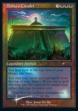 Bolas' Zitadelle PROM-3 Rare Near Mint Englisch Foil