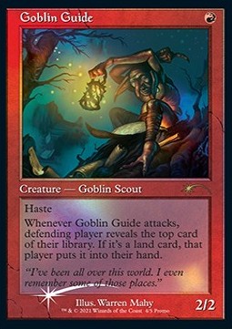 Goblin Guide PROM-4 Rare Excellent Englisch Foil