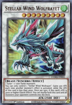 Sternenwind Wolfrayet DAMA-041 Ultra Rare Excellent Deutsch 1. Auflage