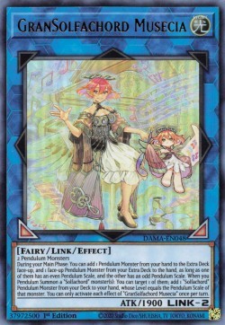 GranSolfachord Musecia DAMA-EN048 Ultra Rare Near Mint Englisch 1. Auflage