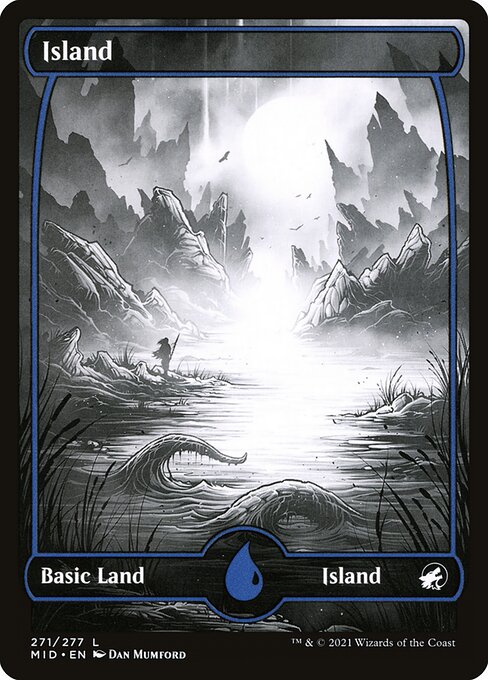 Island MID-271 Land Excellent Englisch