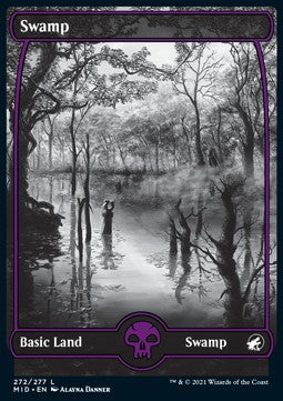 Swamp MID-272 Land Near Mint Englisch