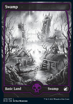 Swamp MID-273 Land Near Mint Englisch