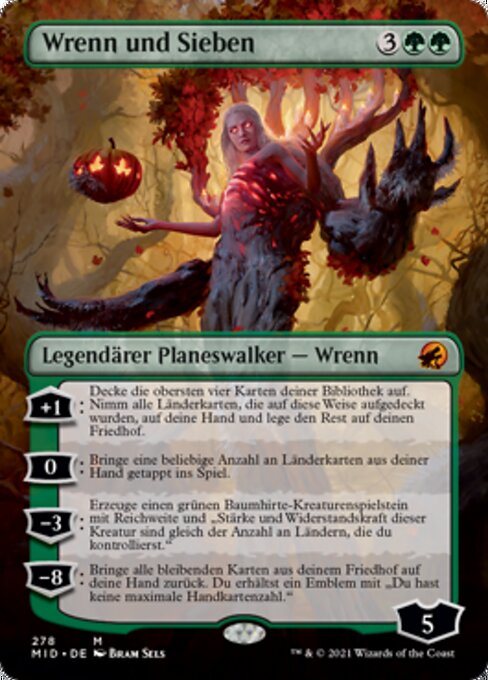 Wrenn und Sieben XMID-278 Mythic Excellent Deutsch Foil