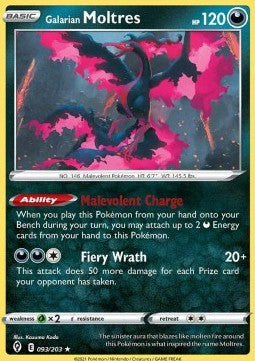 Galar-Lavados EVS-093 Holo Rare Near Mint Deutsch