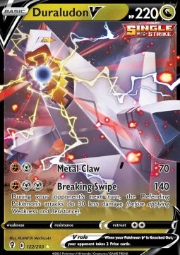 Duraludon V EVS-122 Ultra Rare Excellent Deutsch