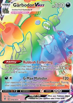 Deponitox VMAX EVS-216 Secret Rare Near Mint Deutsch