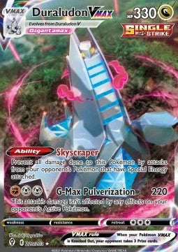 Duraludon VMAX EVS-220 Secret Rare Near Mint Deutsch