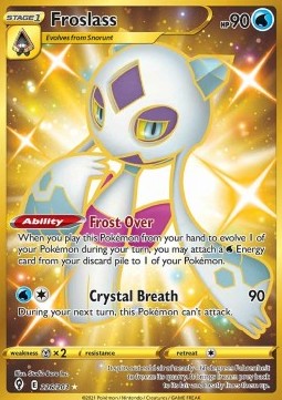 Frosdedje EVS-226 Secret Rare Near Mint Deutsch