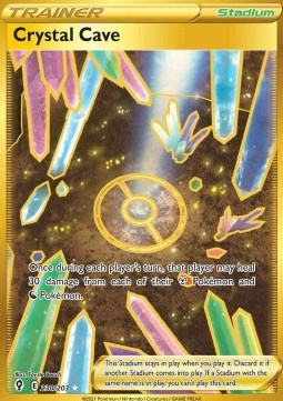 Kristallhöhle EVS-230 Secret Rare Excellent Deutsch