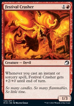Ungeladene Festivalgäste MID-140 Common Near Mint Englisch Foil