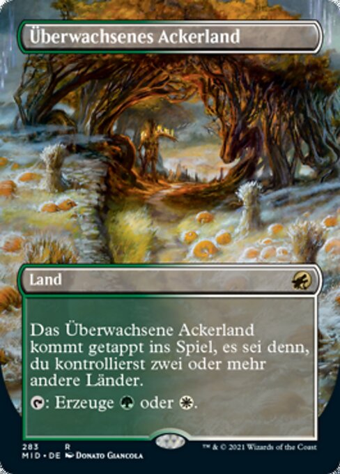 Überwachsenes Ackerland XMID-283 Rare Near Mint Deutsch