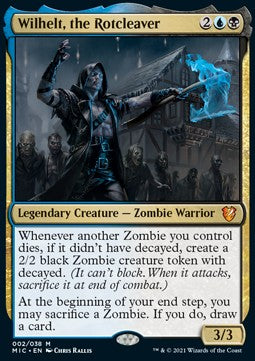 Wilhelt der Fäulehacker (V.1) MIC-2 Mythic Excellent Englisch Foil