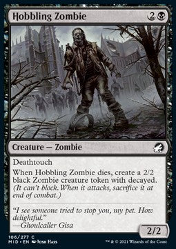Humpelnder Zombie MID-106 Common Near Mint Deutsch Foil