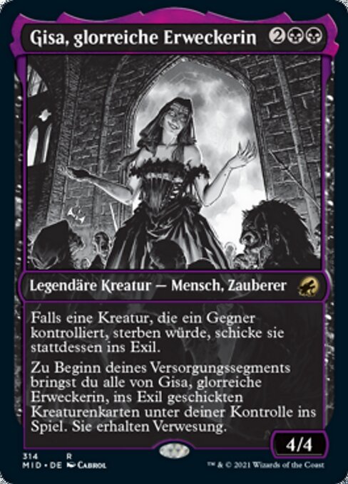 Gisa, glorreiche Erweckerin XMID-314 Rare Near Mint Deutsch
