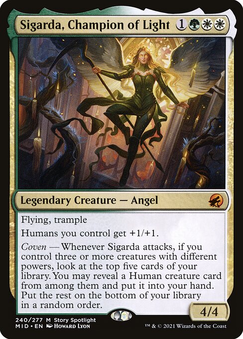 Sigarda, Champion of Light MID-240 Mythic Excellent Englisch Foil