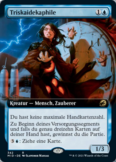 Triskaidekaphile XMID-342 Rare Excellent Deutsch