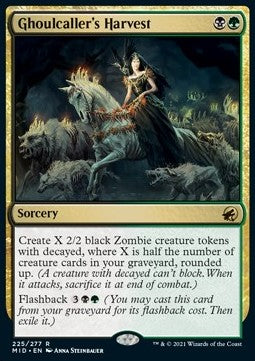 Ghoulcaller's Harvest MID-225 Rare Near Mint Englisch