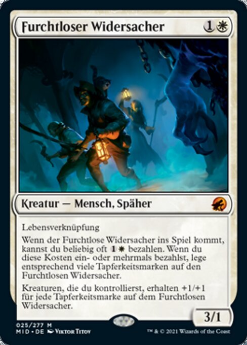 Furchtloser Widersacher MID-25 Mythic Excellent Deutsch