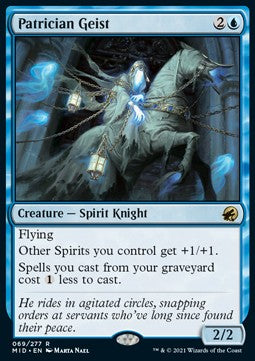 Patrician Geist MID-69 Rare Near Mint Englisch Foil