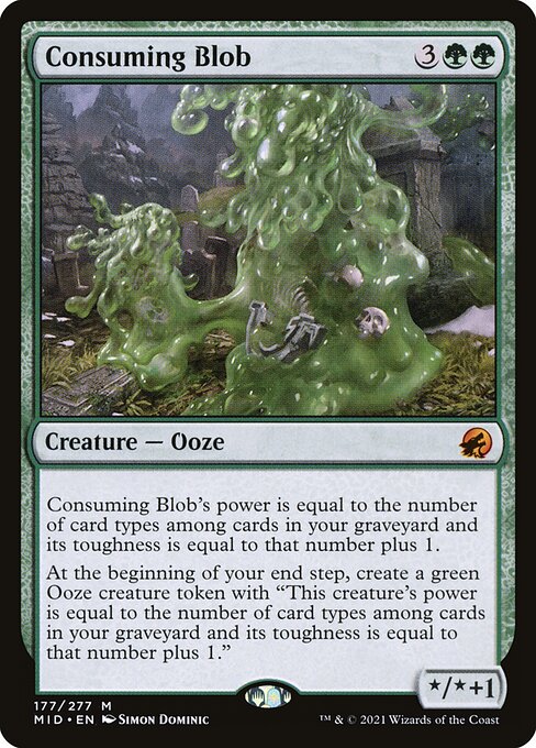 Consuming Blob MID-177 Mythic Near Mint Englisch