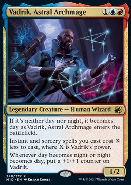 Vadrik, astraler Erzmagier MID-248 Rare Near Mint Deutsch